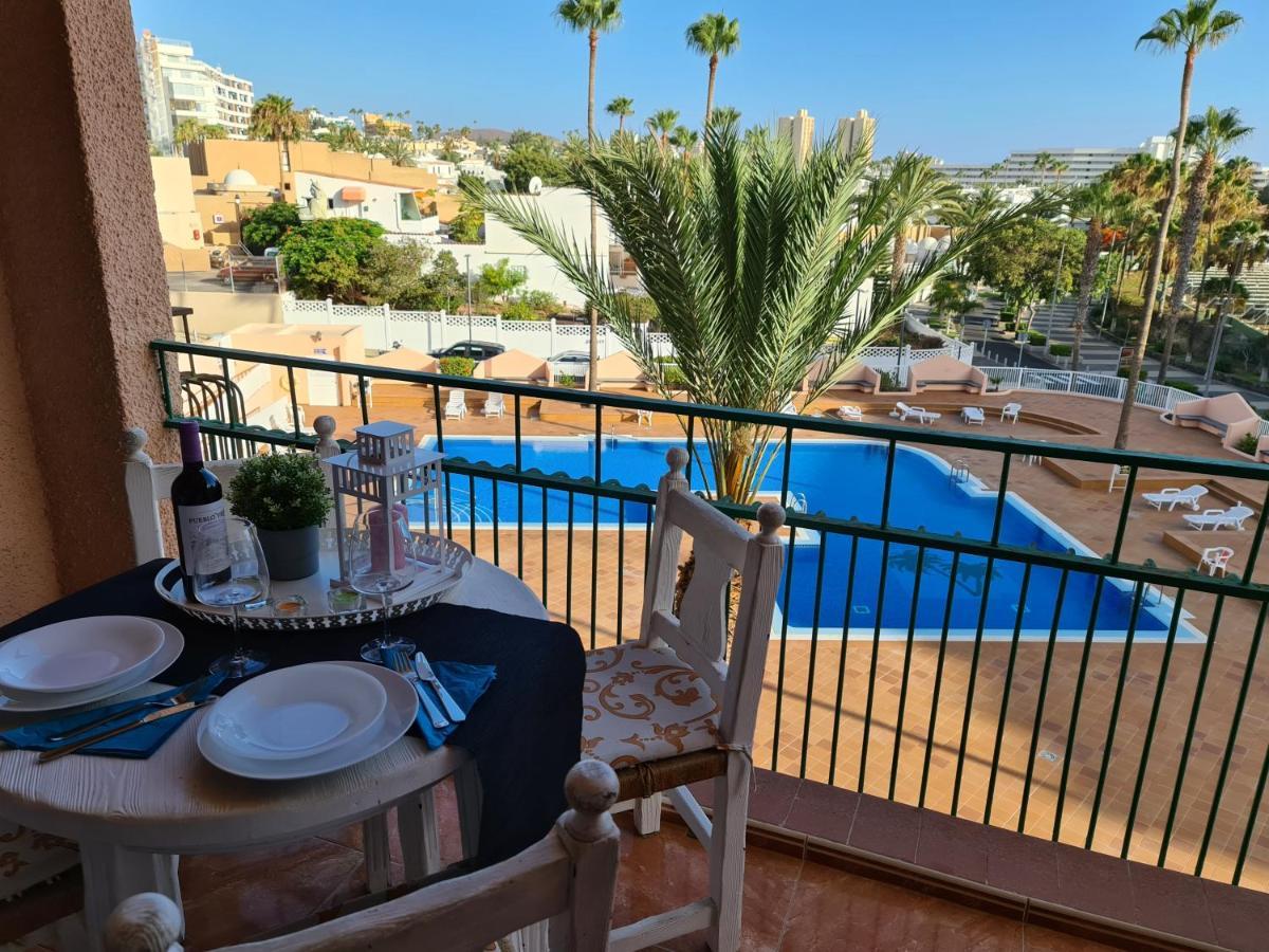Vida Loca Only 190 Meters To The Sea, Balcony, Sea View, Pool, Wifi Apartment Playa Fanabe Luaran gambar