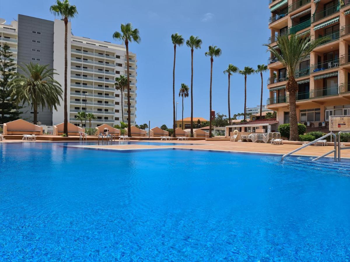 Vida Loca Only 190 Meters To The Sea, Balcony, Sea View, Pool, Wifi Apartment Playa Fanabe Luaran gambar