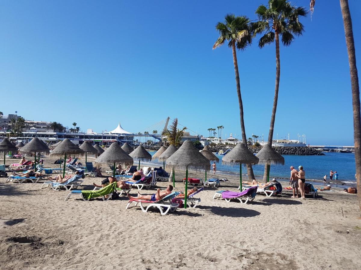 Vida Loca Only 190 Meters To The Sea, Balcony, Sea View, Pool, Wifi Apartment Playa Fanabe Luaran gambar
