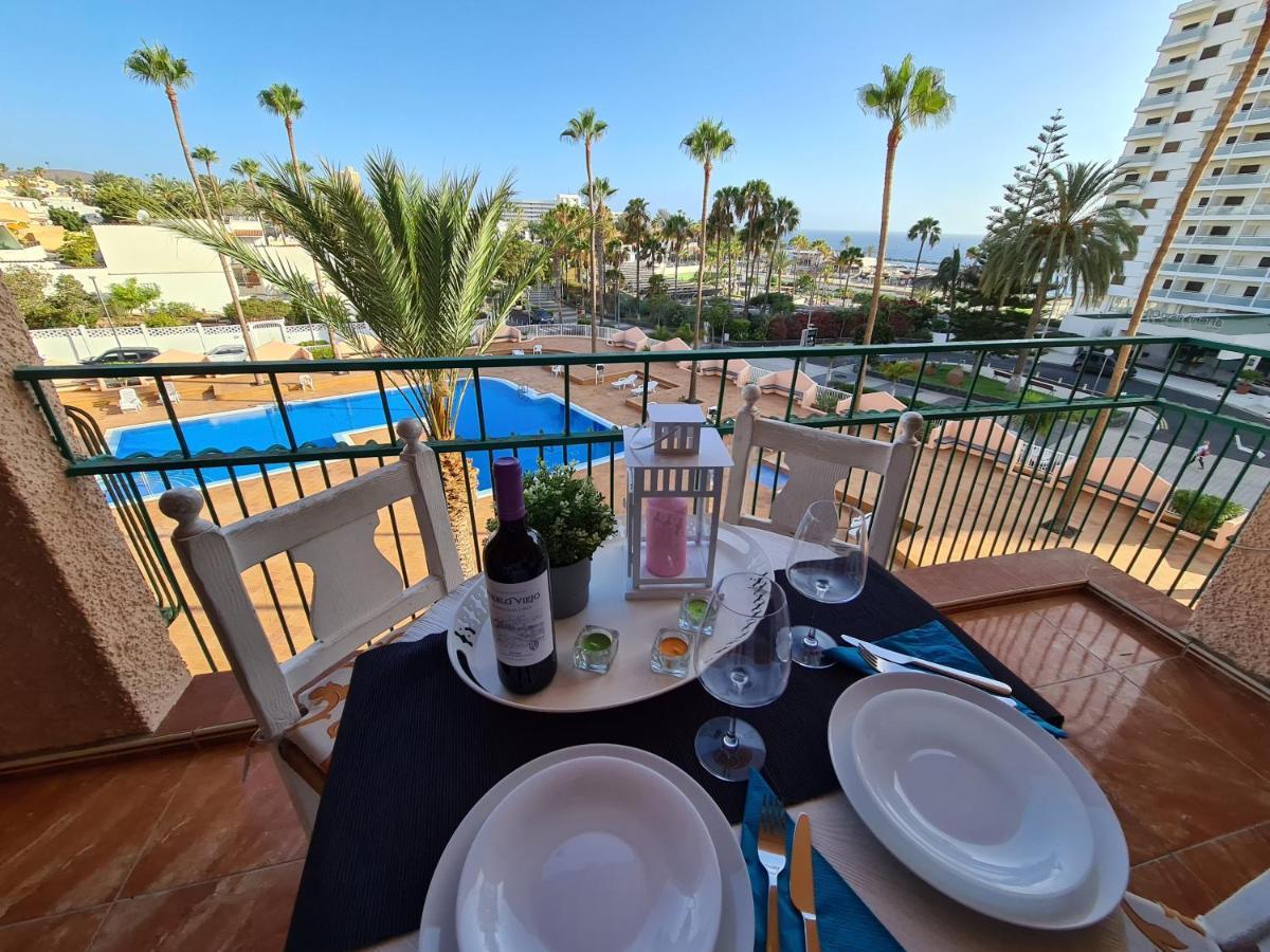 Vida Loca Only 190 Meters To The Sea, Balcony, Sea View, Pool, Wifi Apartment Playa Fanabe Luaran gambar